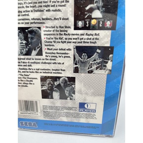 Sega CD Prize Fighter Game Complete w/ Book & 2 Discs - Picture 3 of 8